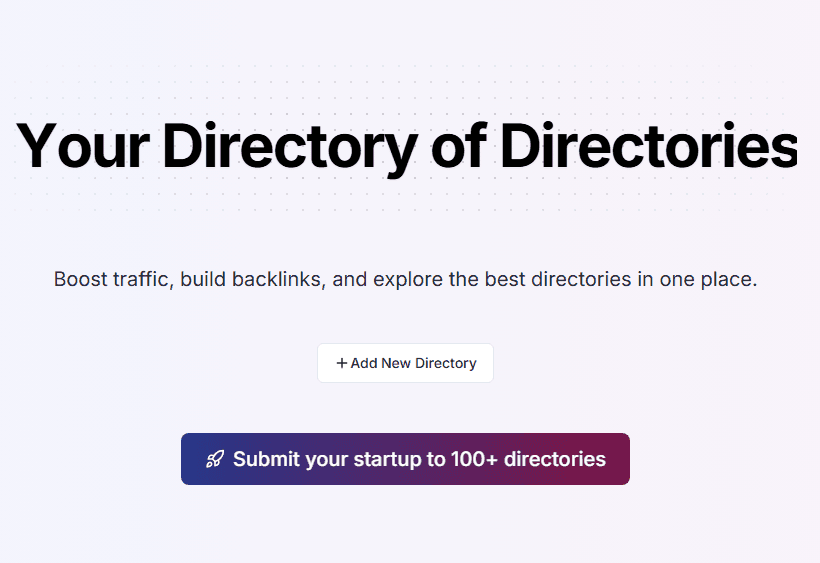 DirectoryHunt.com screenshot